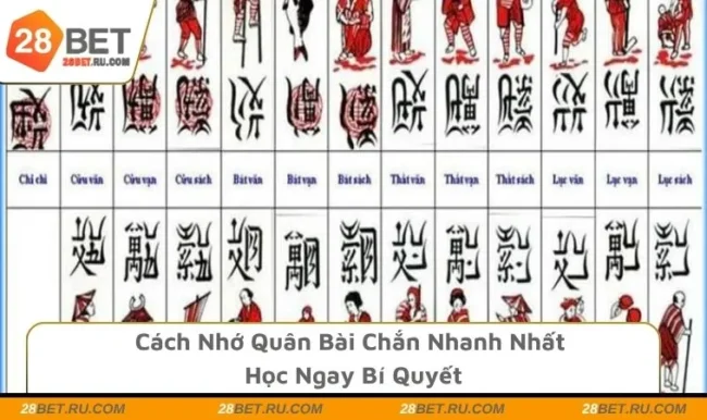 Cách Nhớ Quân Bài Chắn Nhanh Nhất - Học Ngay Bí Quyết