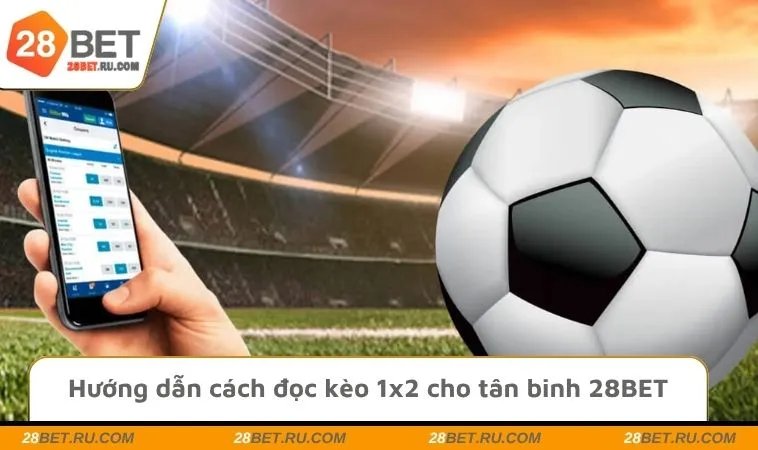 Hướng dẫn cách đọc kèo 1x2 cho tân binh 28BET