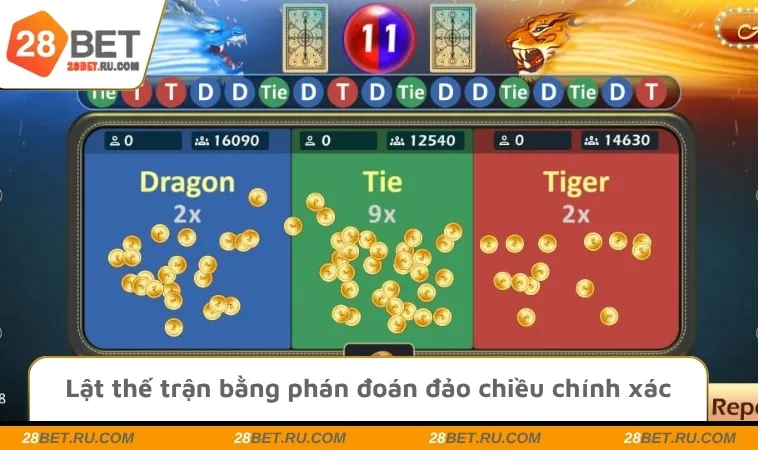 Lật thế trận bằng phán đoán đảo chiều chính xác